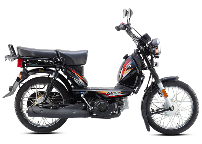 TVS XL100 Heavy Duty - i Touch - Black