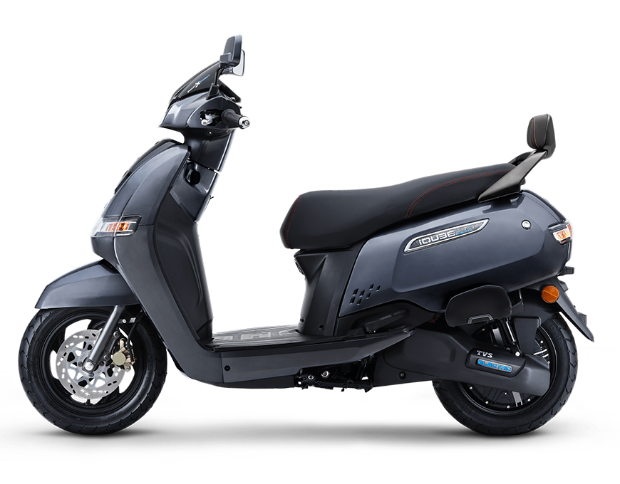 IQUBE S ELECTRIC SCOOTER - MERCURY GREY